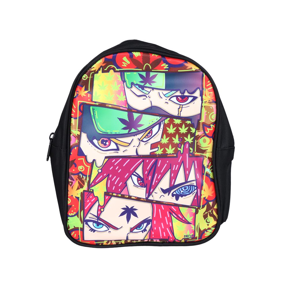 Dabtized Smoker Anime Backpack & Zipper Pouch | 3pc Set