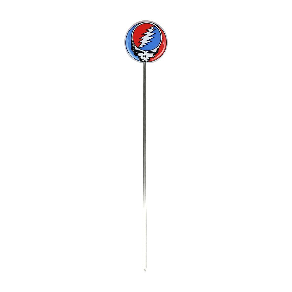 Grateful Dead x Pulsar Lightning Bolt Glass Water Pipe - 11.25" / 14mm F